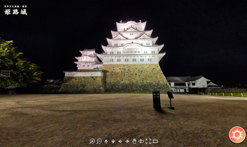 姫路城様（昼夜シンクロ）
